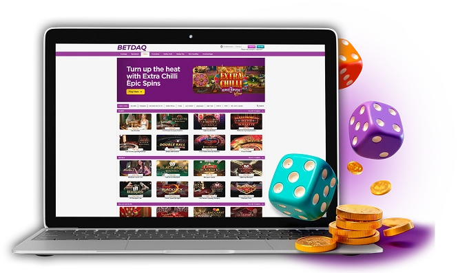 Betdaq Casino UK Desktop